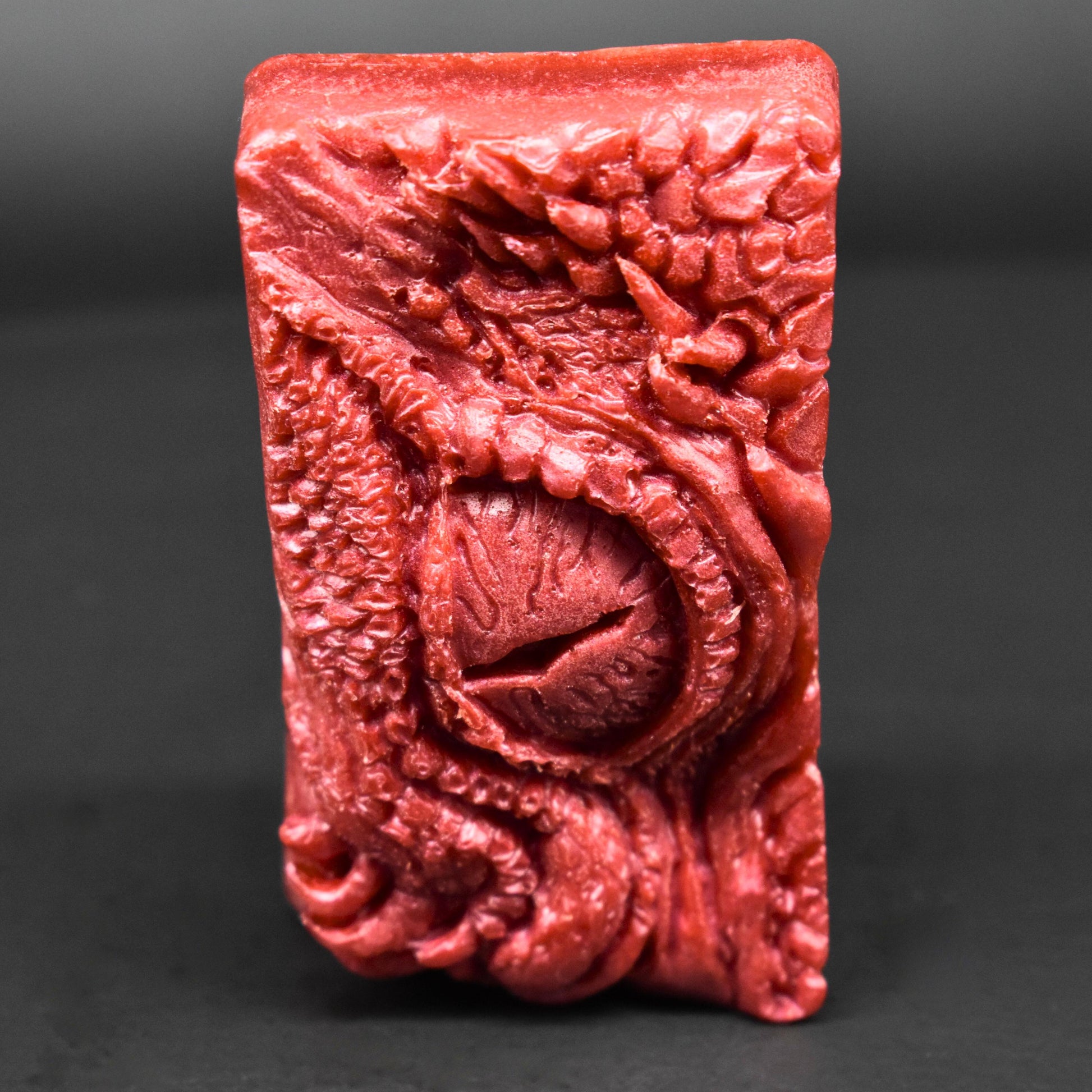 Hibiscus Dragons Blood Herb Infused Handmade Soap 140g