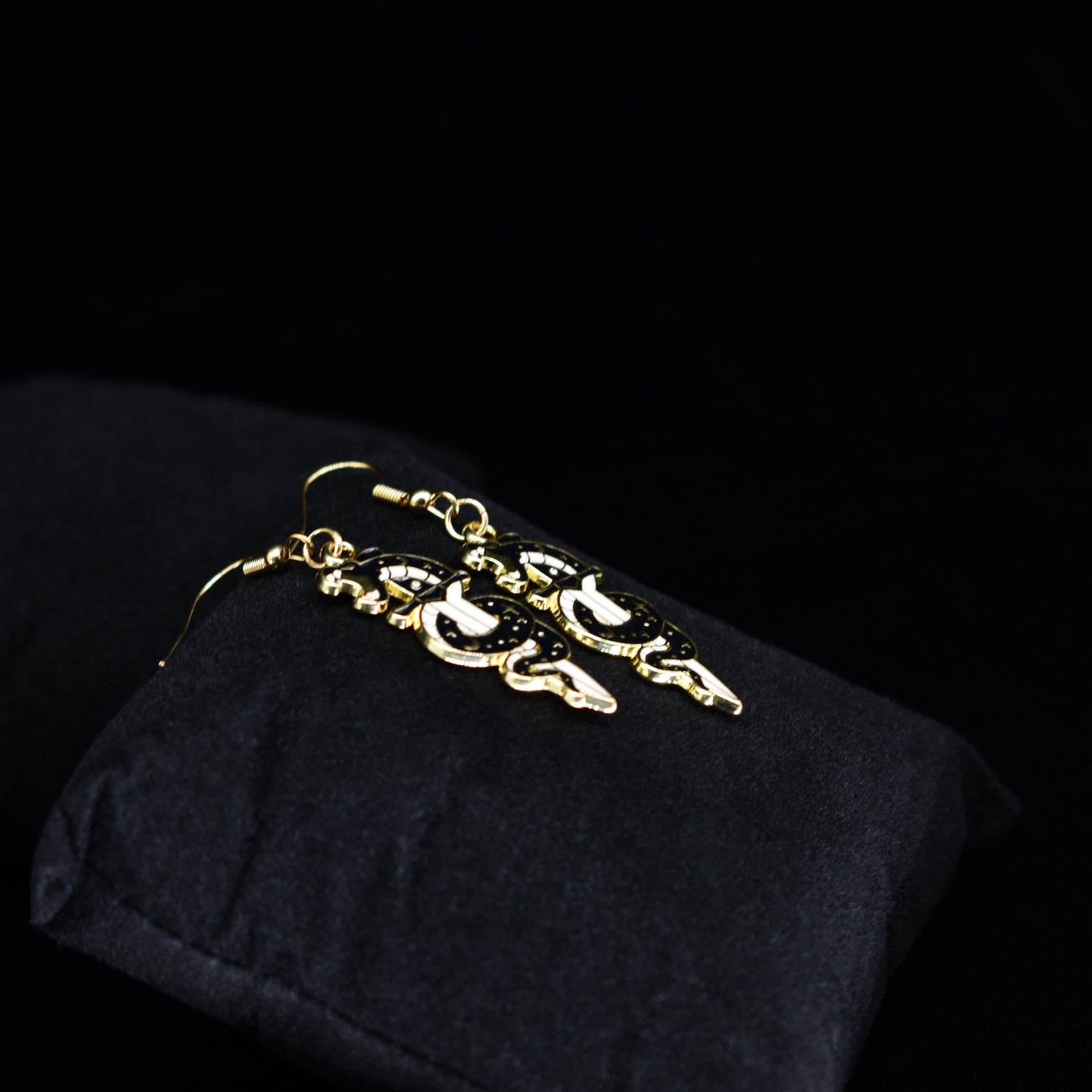 Bohemian Snake Sword Dagger Boho Hook Earring Set