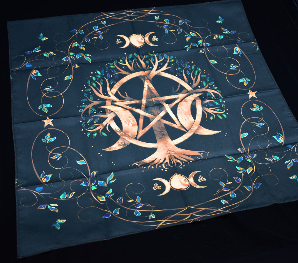 Tree Of Life Tarot Altar Cloth