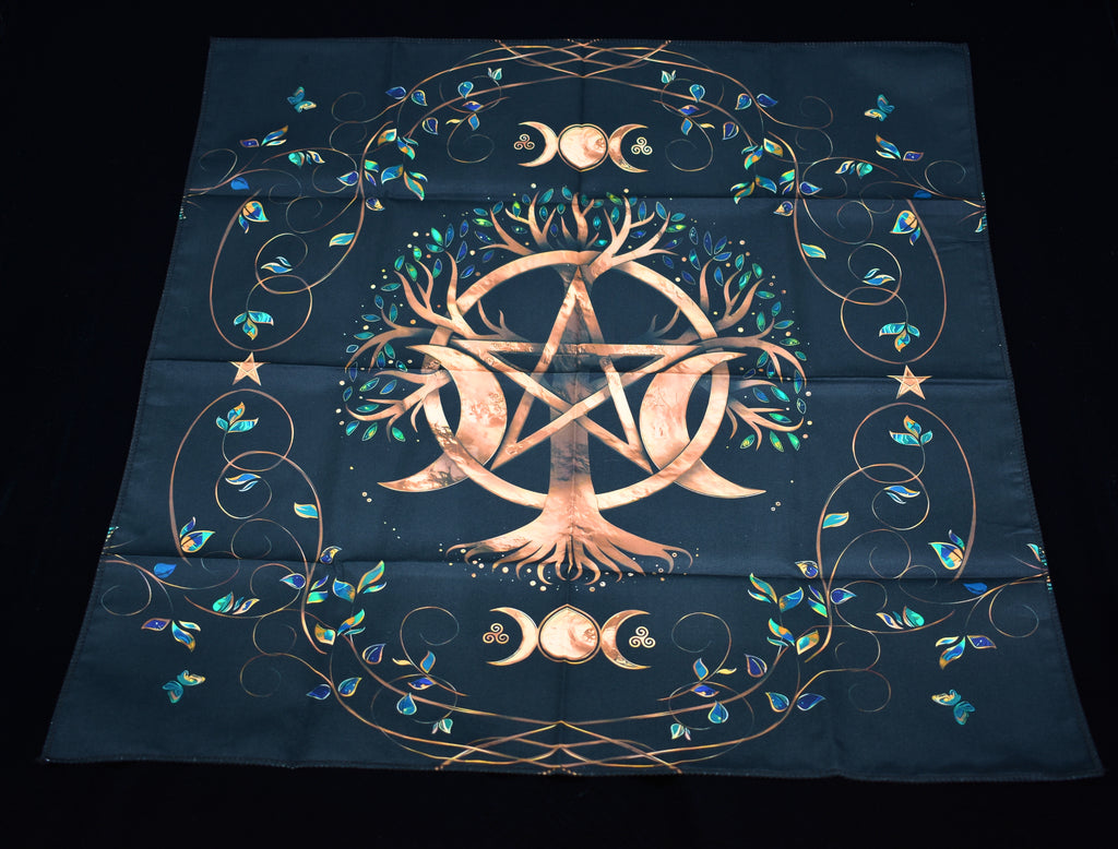 Tree Of Life Tarot Altar Cloth