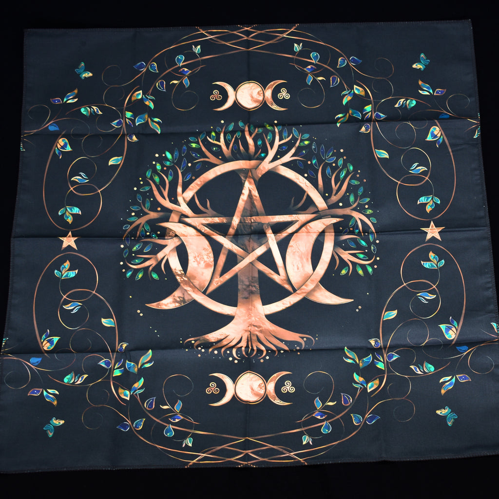 Tree Of Life Tarot Altar Cloth