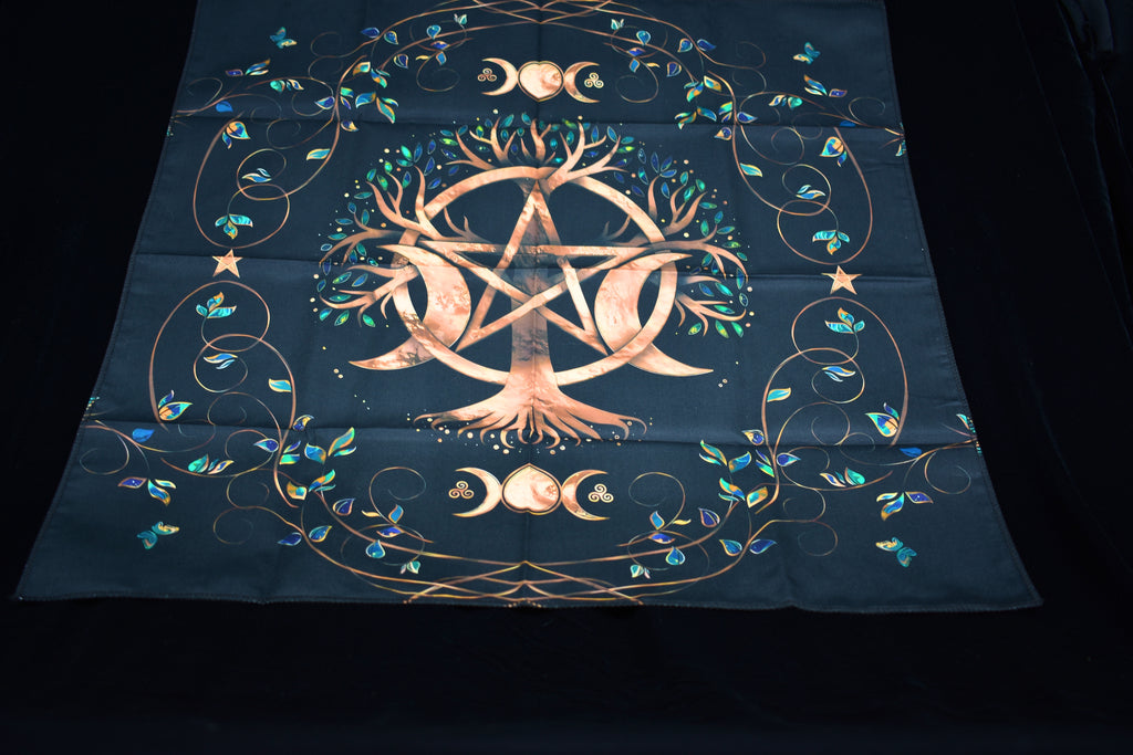 Tree Of Life Tarot Altar Cloth