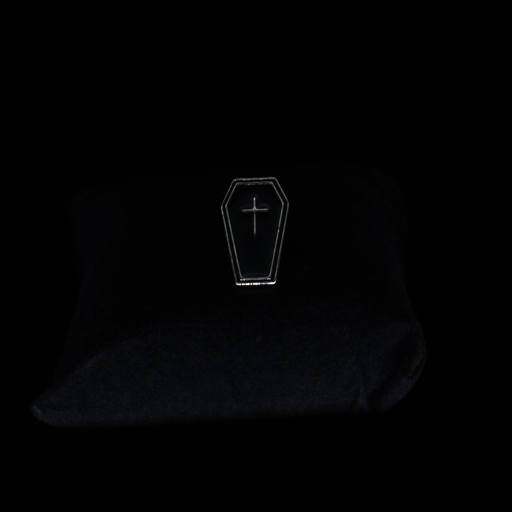 Coffin Pin Badge
