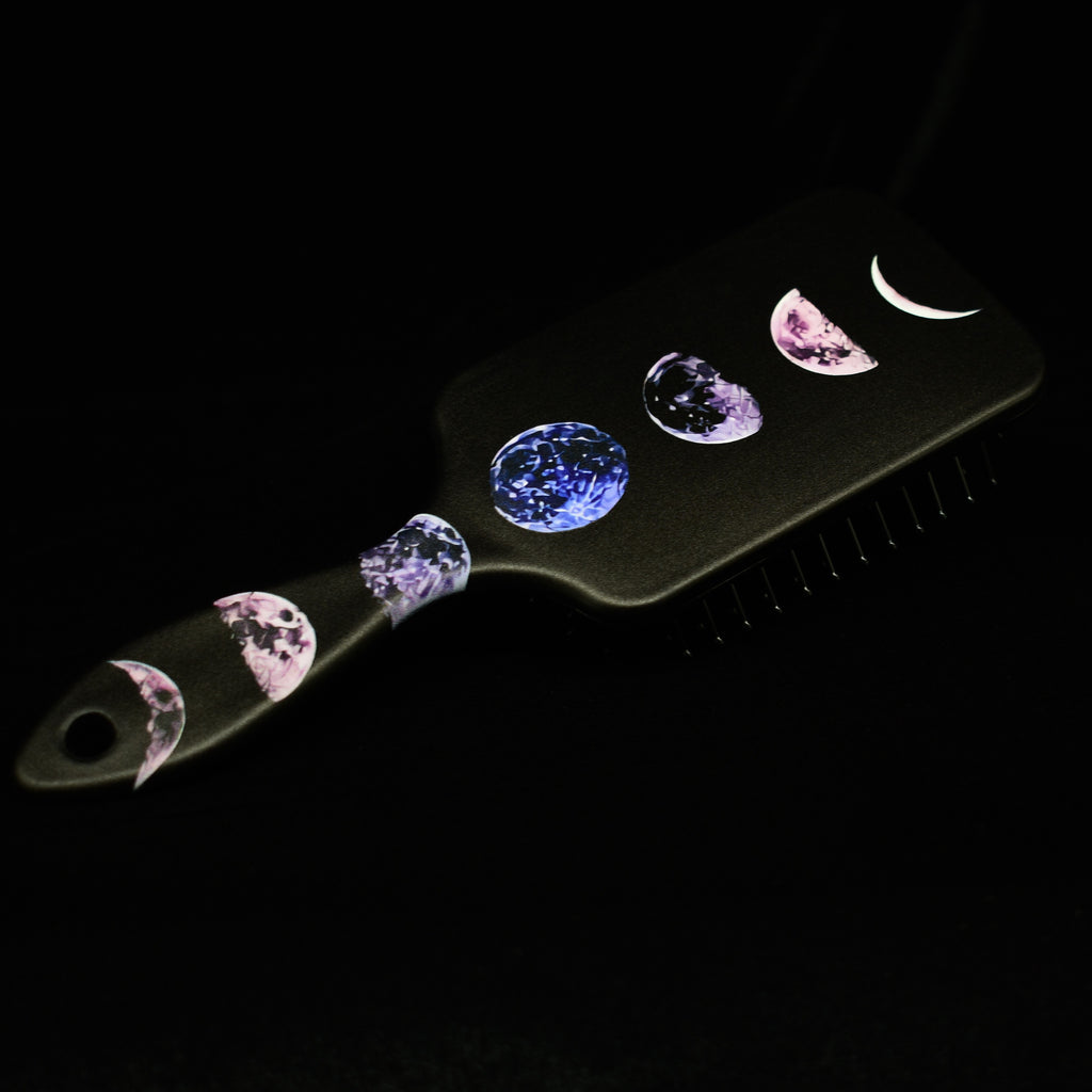 Gradient Moon Phase Hair Brush