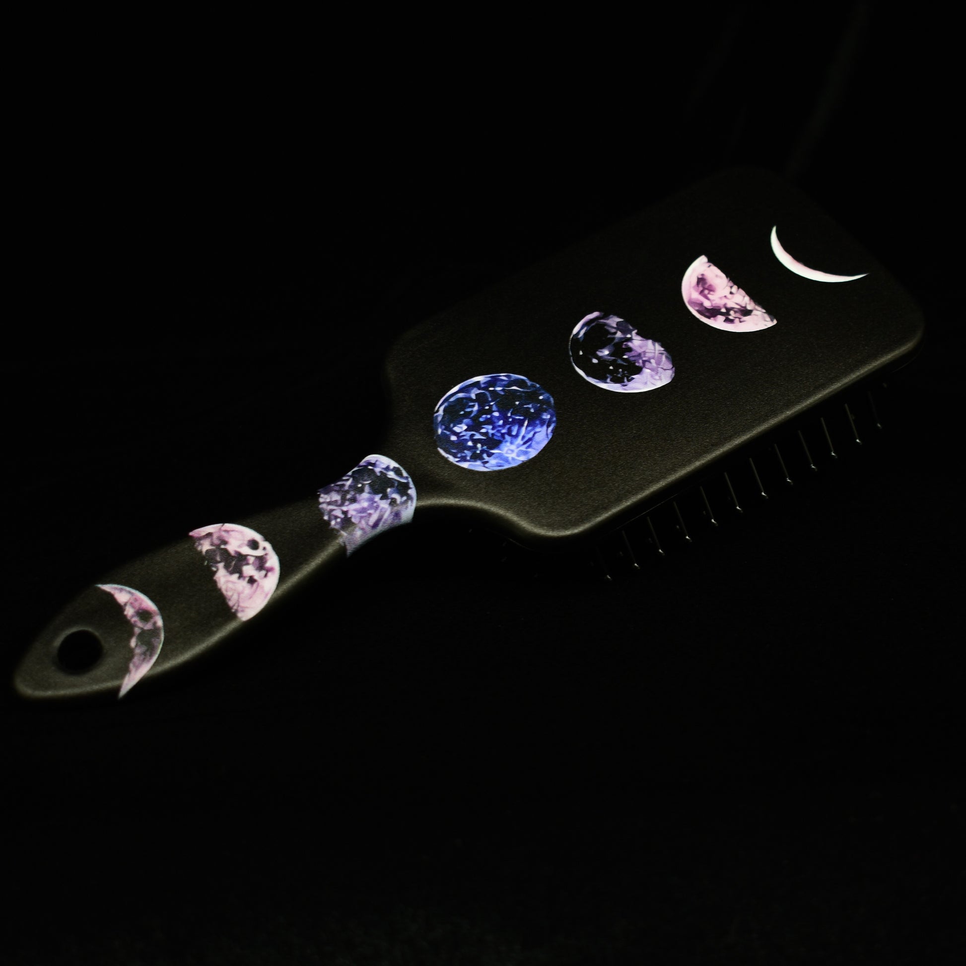 Gradient Moon Phase Hair Brush