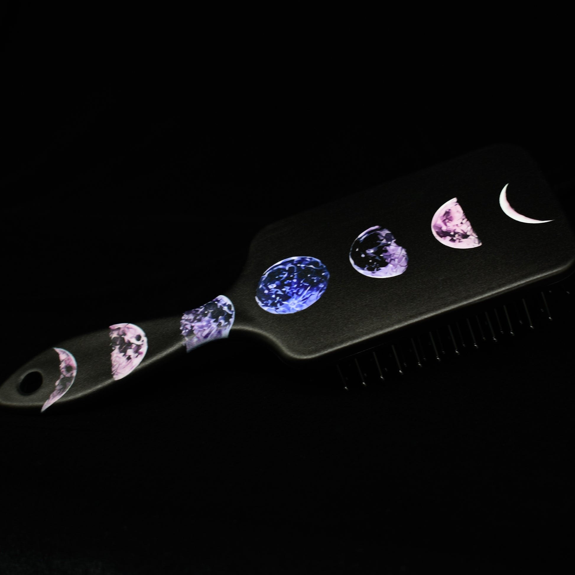 Gradient Moon Phase Hair Brush