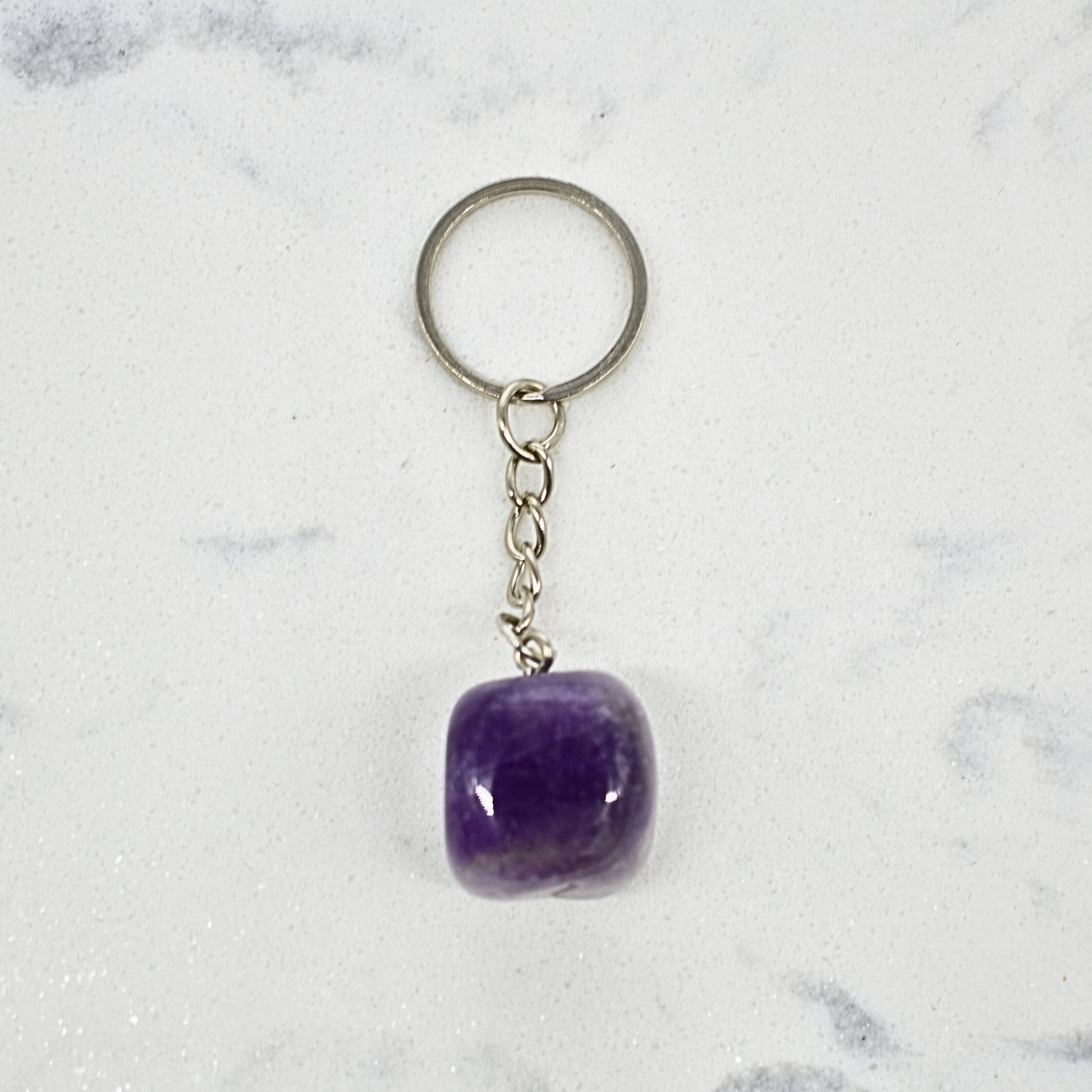 Amethyst Keyring