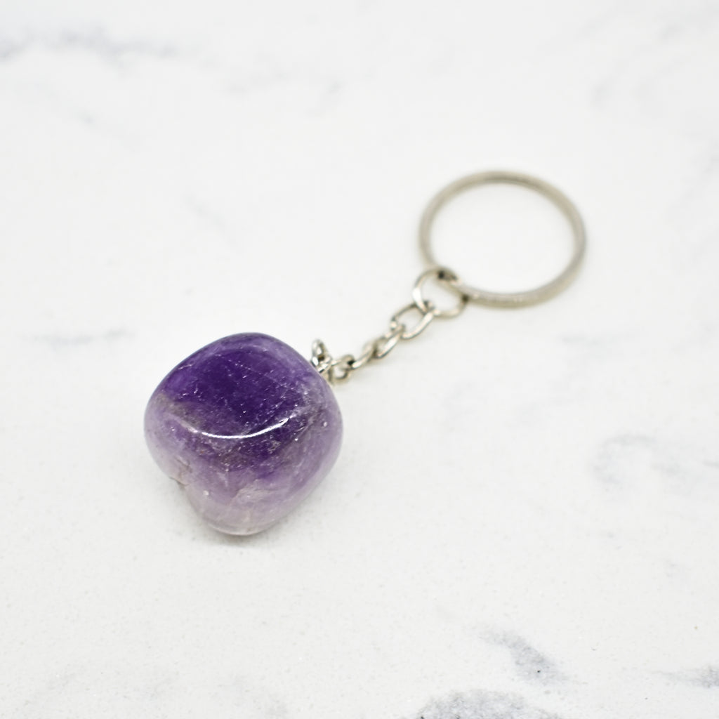 Amethyst Keyring