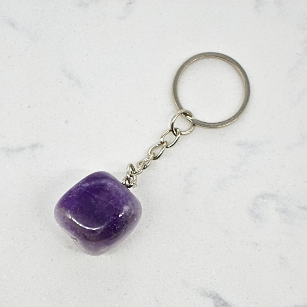 Amethyst Keyring