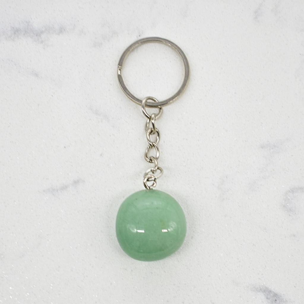Aventurine Keyring