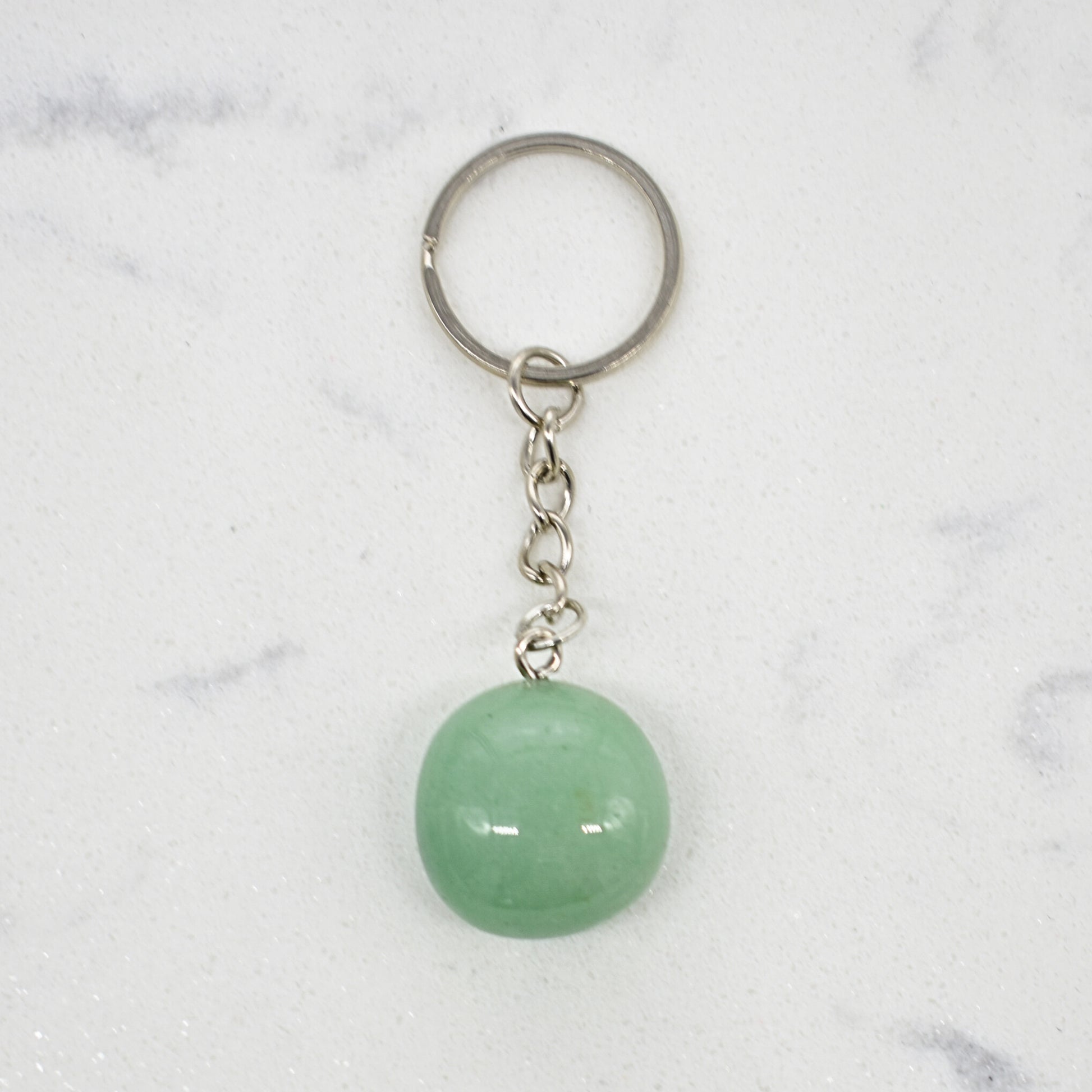 Aventurine Keyring
