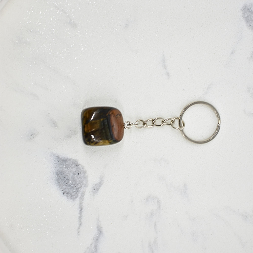 Tiger Eye Keyring