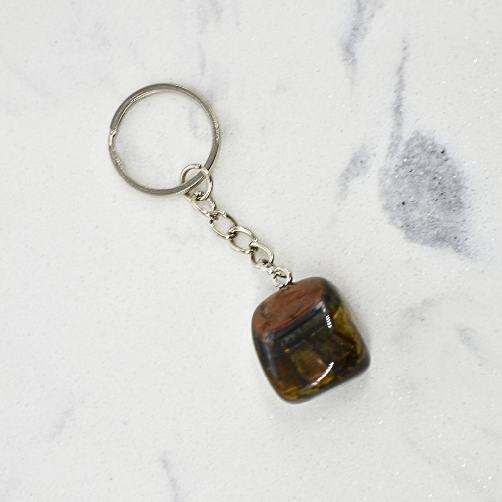Tiger Eye Keyring