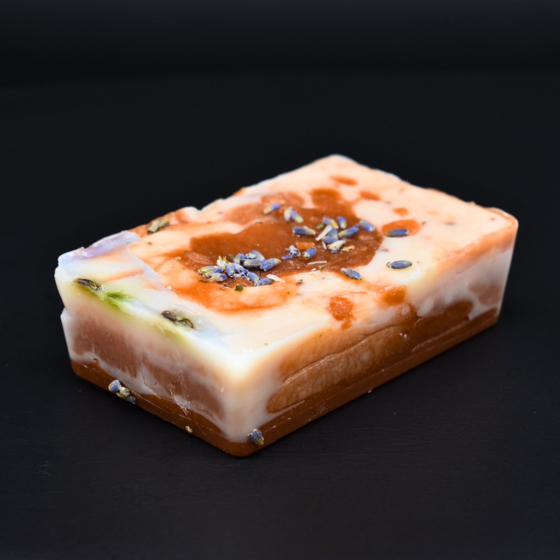 Stress Less Herb Infused Lavendar Soap Handmade 140g