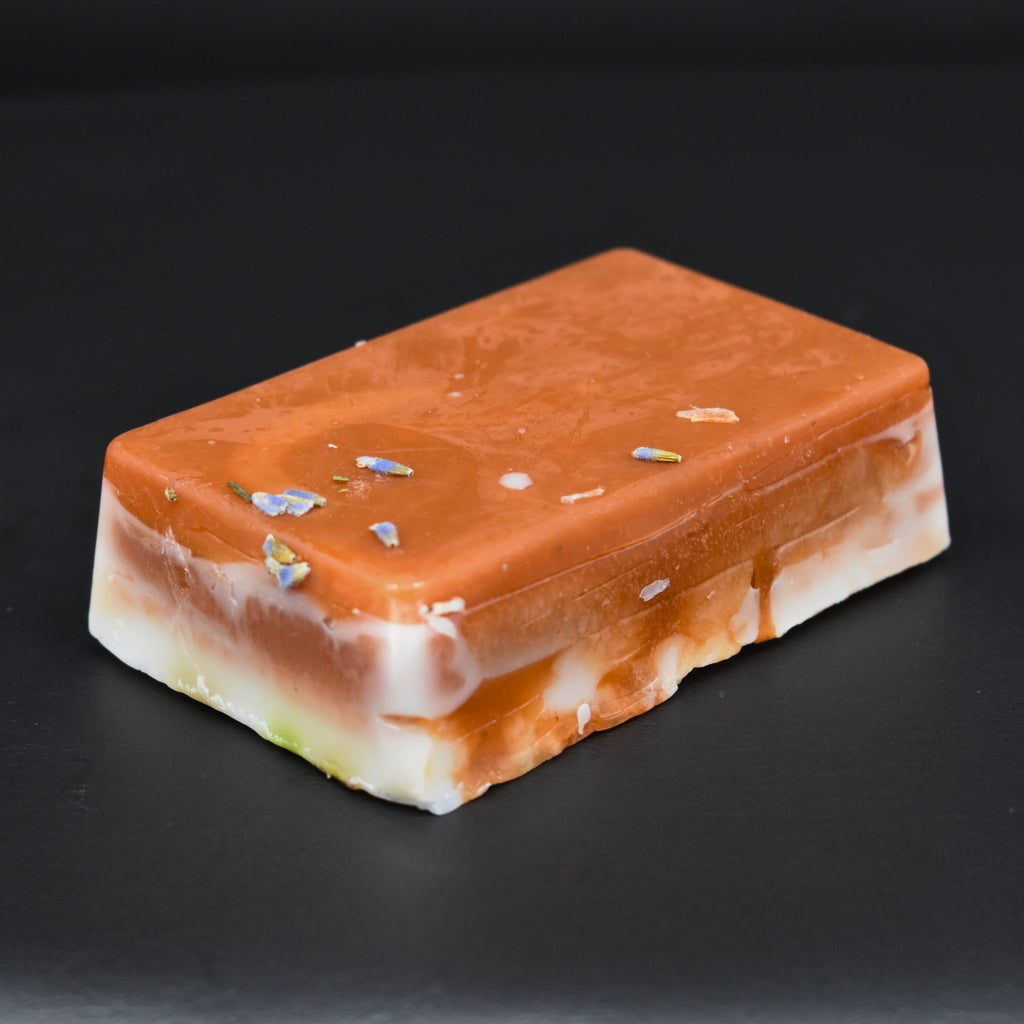 Stress Less Herb Infused Lavendar Soap Handmade 140g