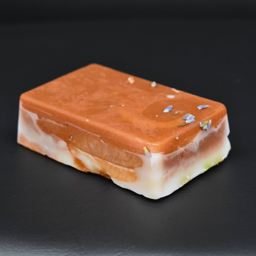 Stress Less Herb Infused Lavendar Soap Handmade 140g