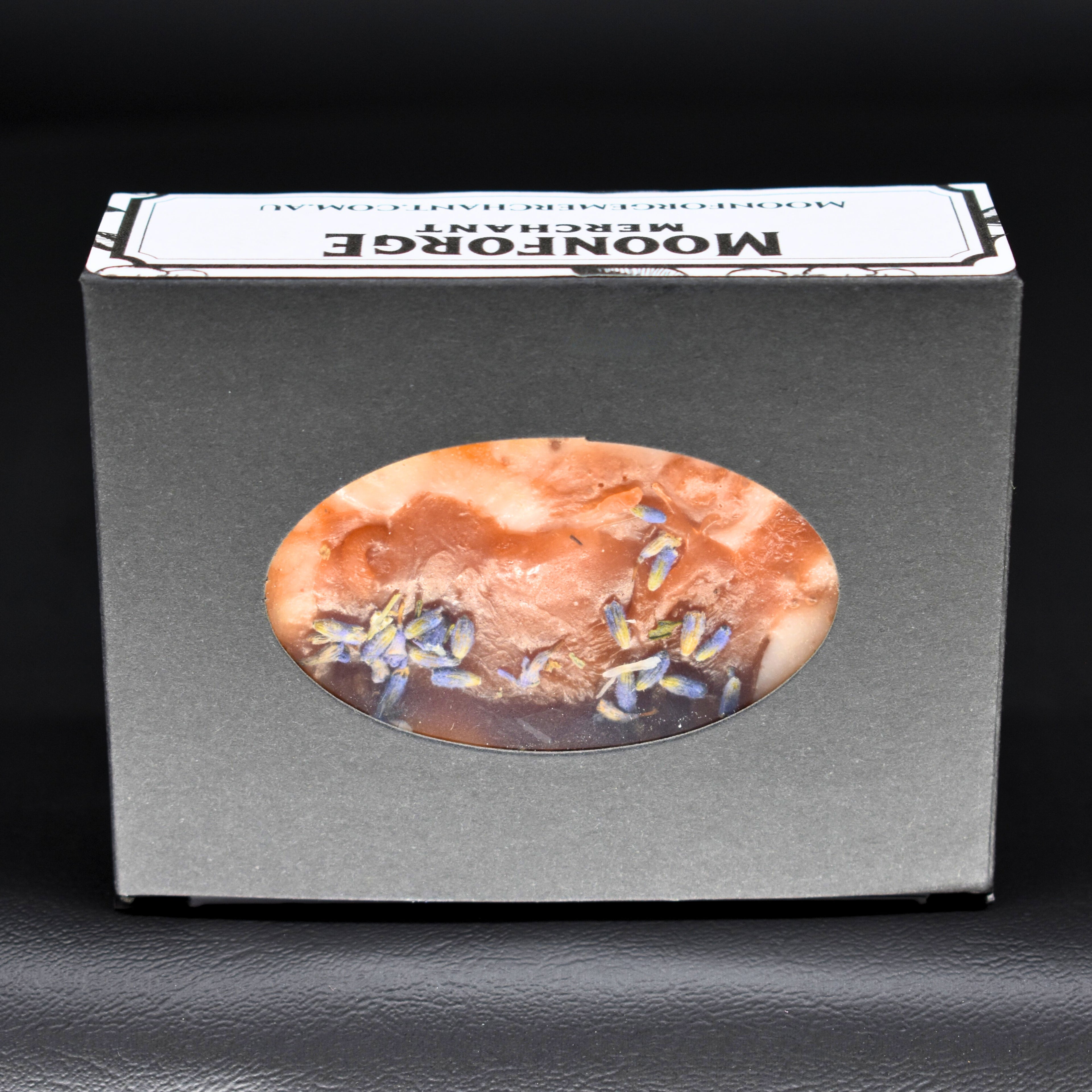 Stress Less Herb Infused Lavendar Soap Handmade 140g