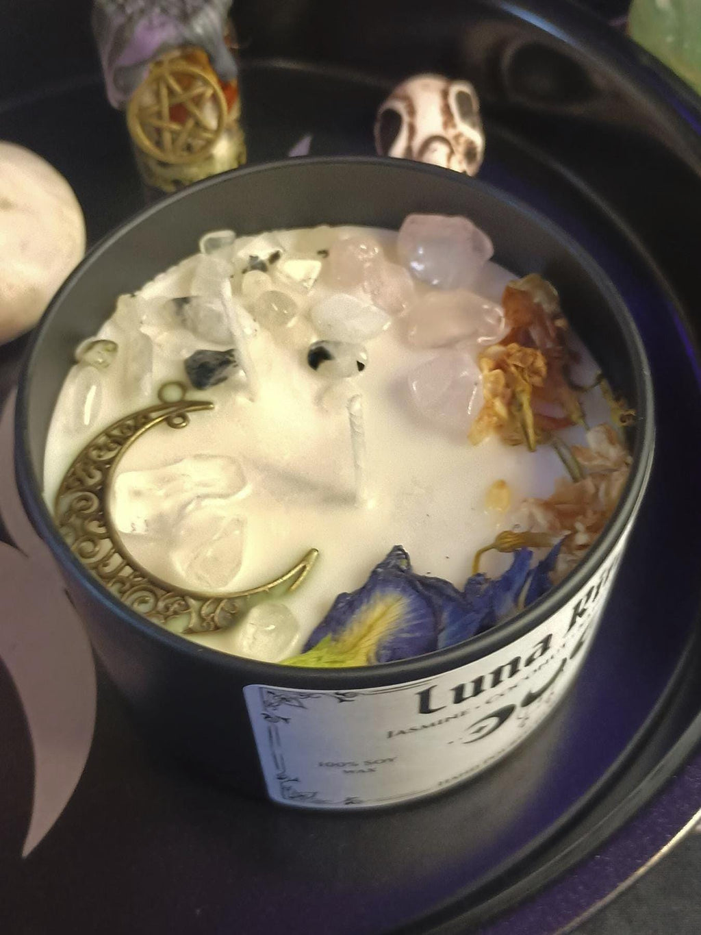 Luna Rites Intention Candle Jar