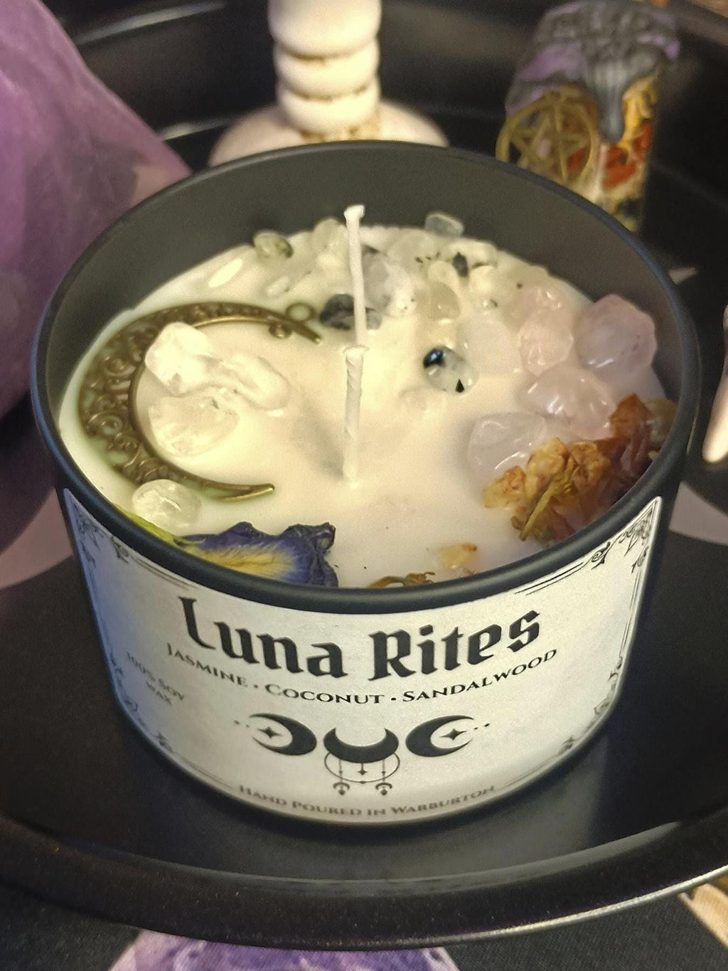 Luna Rites Intention Candle Jar