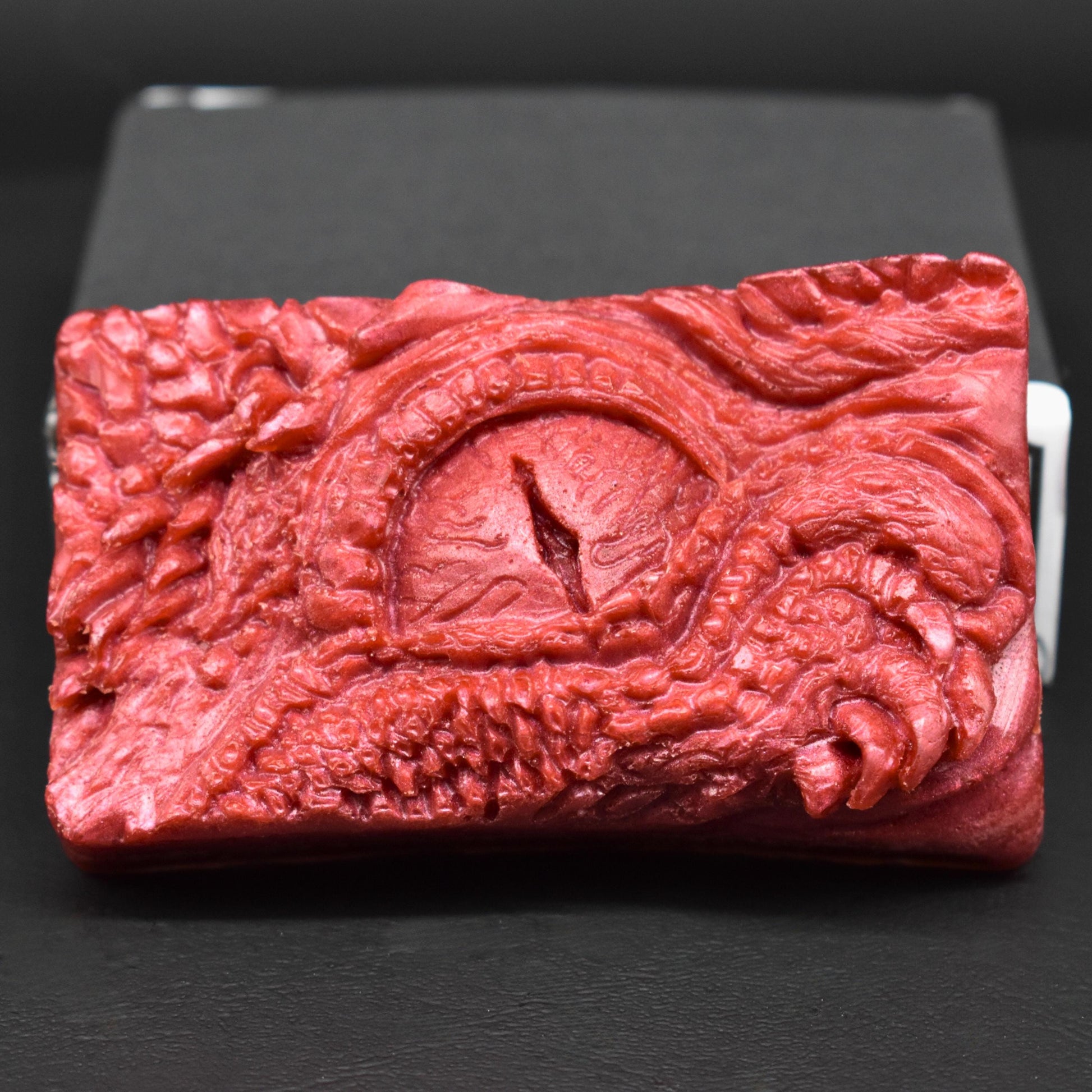 Hibiscus Dragons Blood Herb Infused Handmade Soap 140g