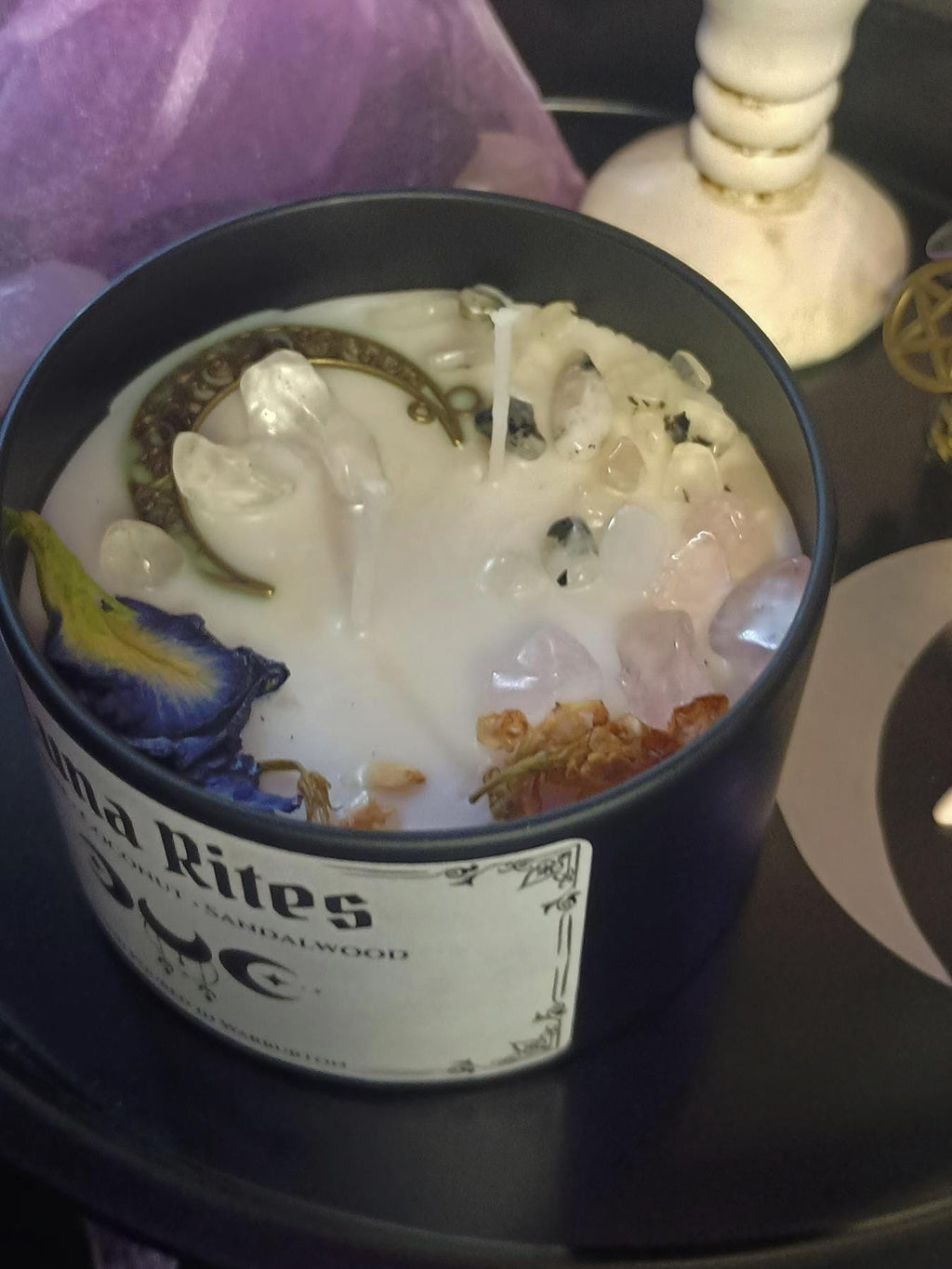 Luna Rites Intention Candle Jar