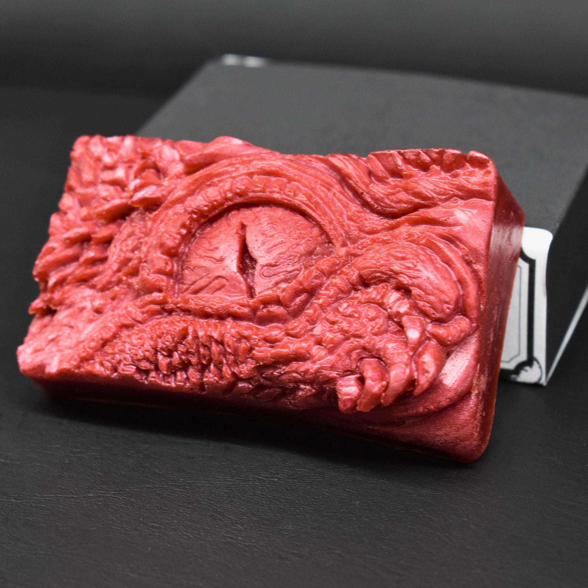 Hibiscus Dragons Blood Herb Infused Handmade Soap 140g